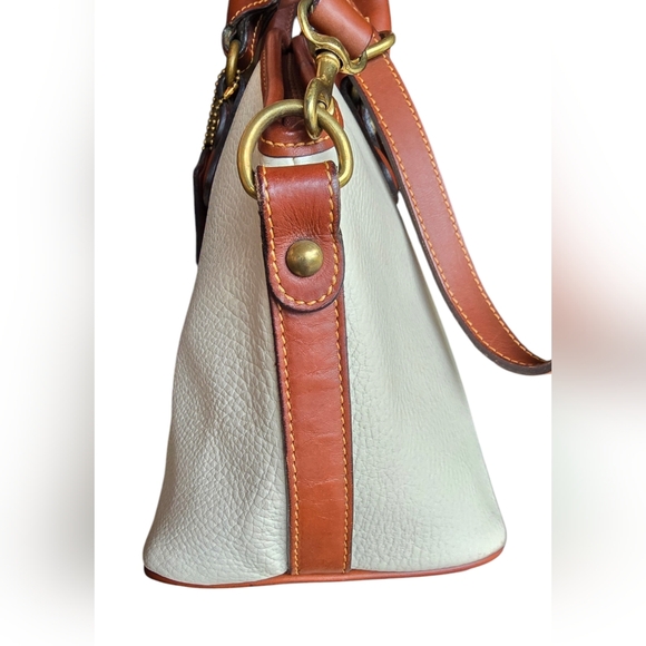 EUC Vintage Coach Roswell Satchel '94 No. 4228 in bone, Sheridan Collection - Picture 8 of 17